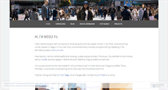 Desktop Screenshot of nicolefu.com